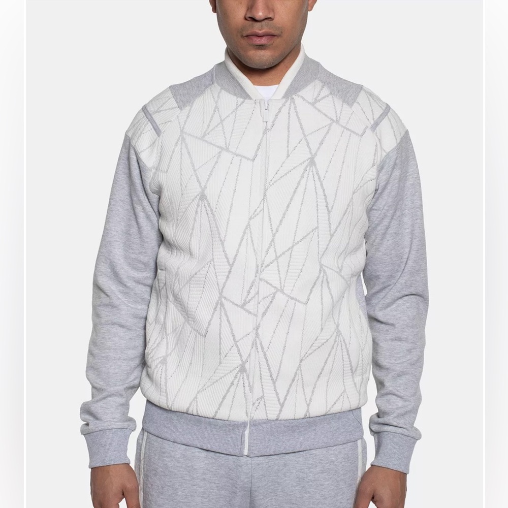 NWT Sean John Fragmented Sweater Jacket- Macys